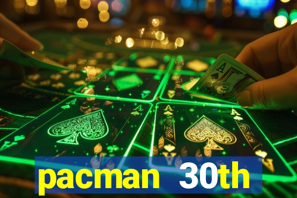 pacman 30th anniversary sonic